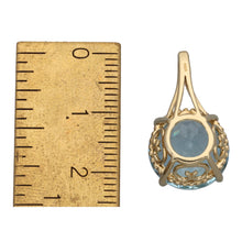 Load image into Gallery viewer, 9ct Gold Topaz Single Stone Pendant
