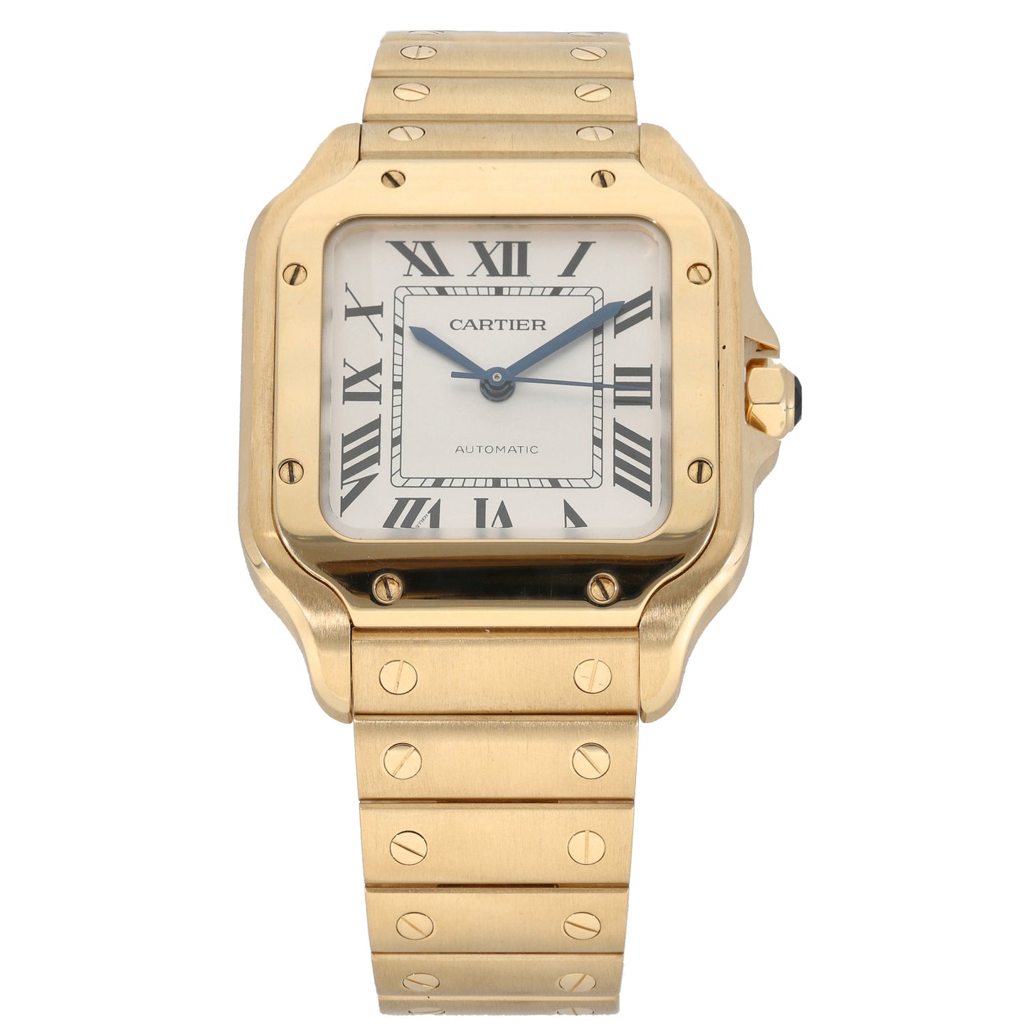 Cartier Santos 4073 35mm Gold Watch