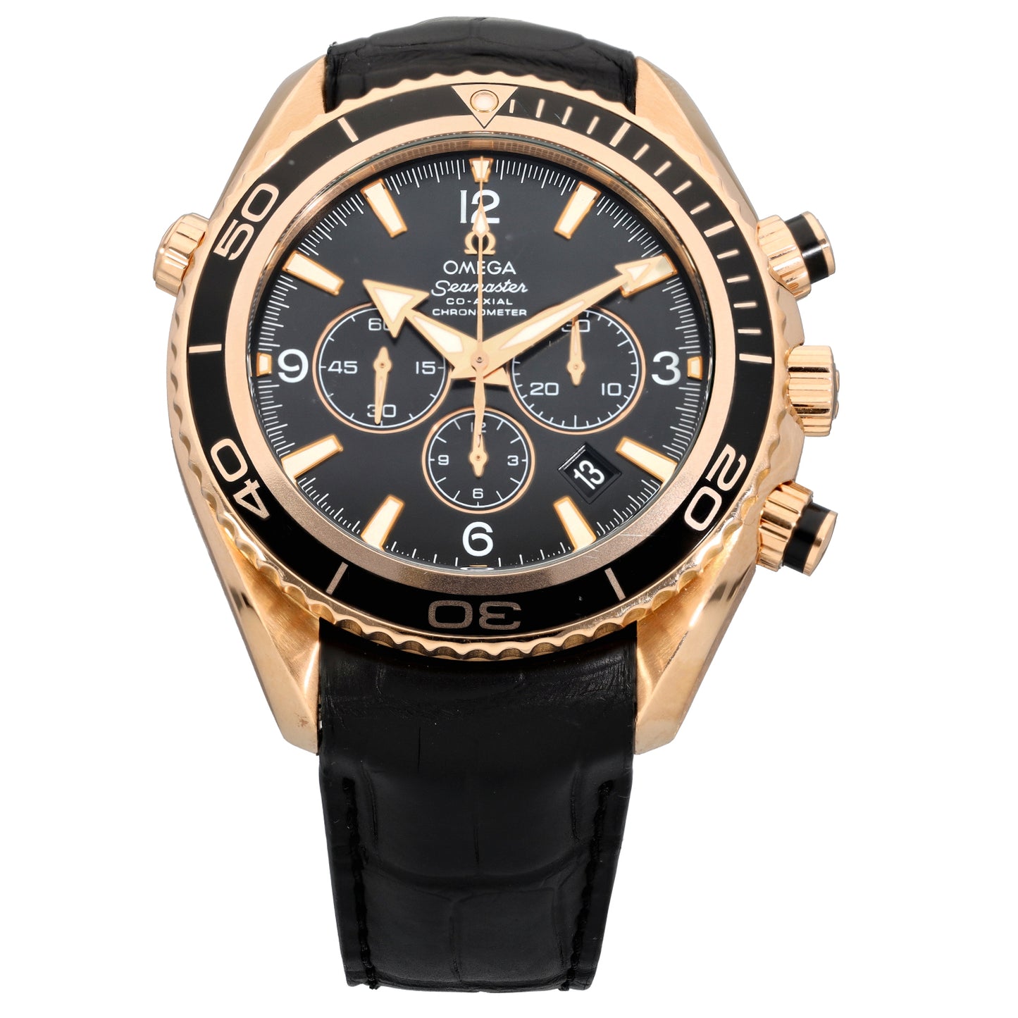 Omega Planet Ocean 222.63.46.50.01.001 45.5mm Rose Gold Watch