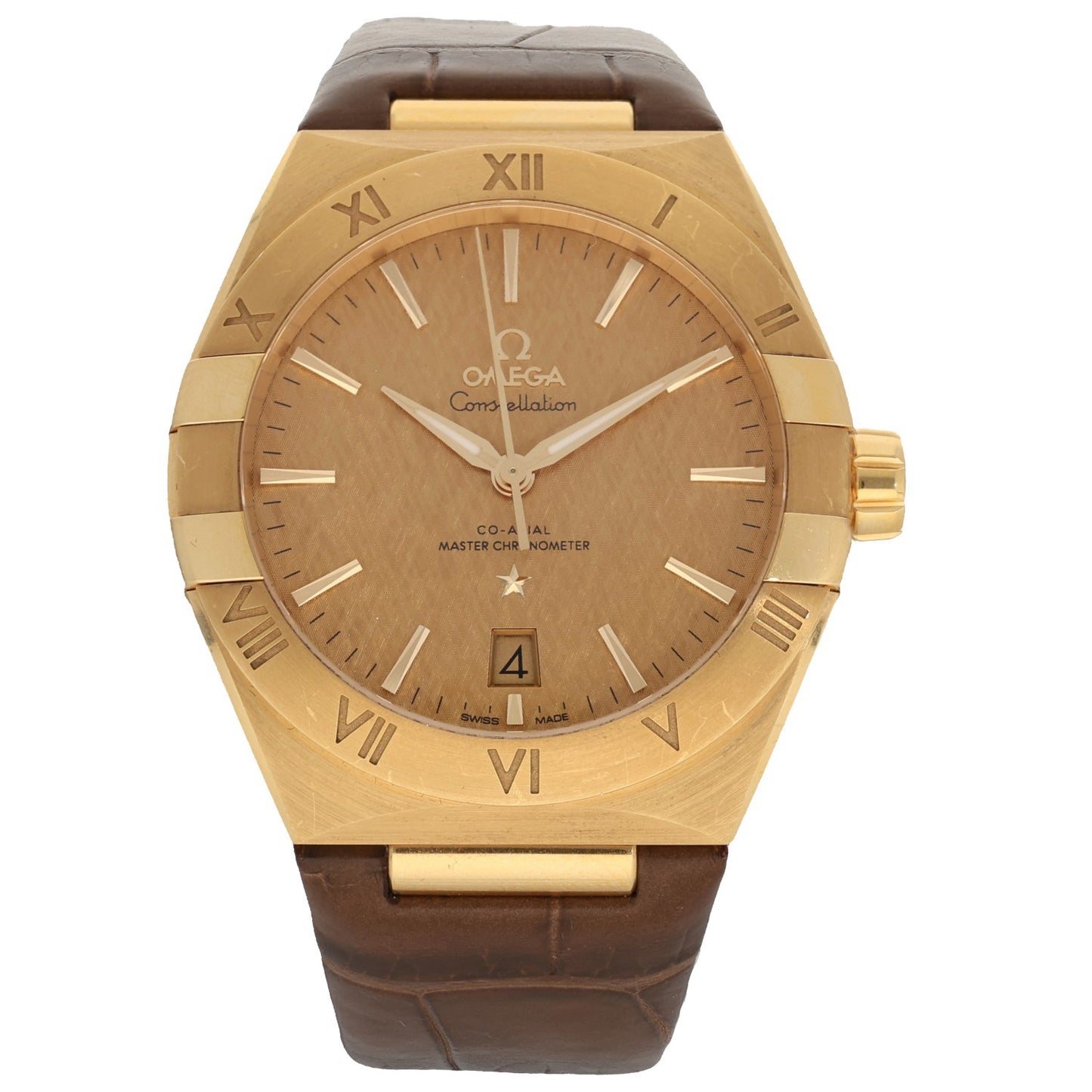 Omega Constellation 131.53.39.20.08.001 39mm Gold Watch (Ex-Display)