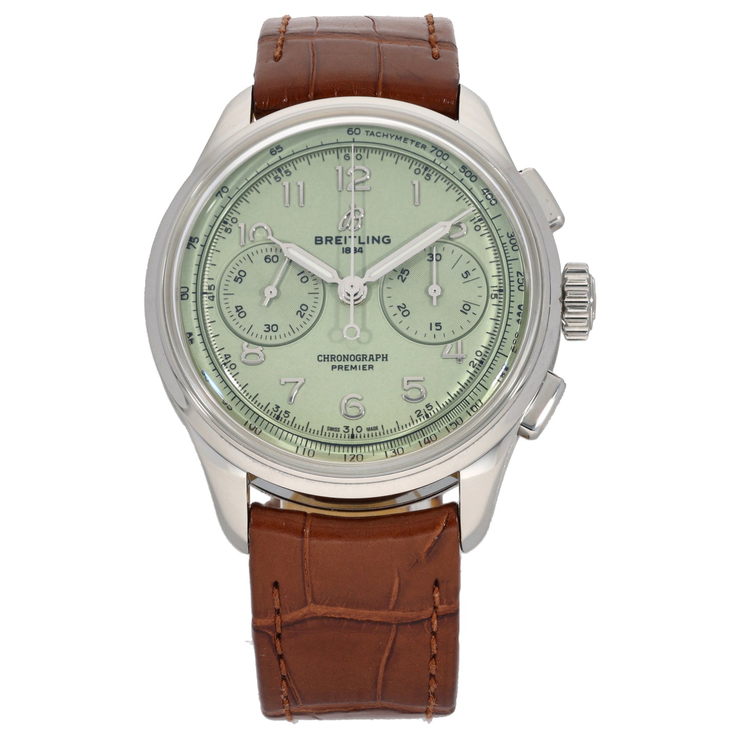 Breitling Premier B09 AB0930 40mm Stainless Steel Watch