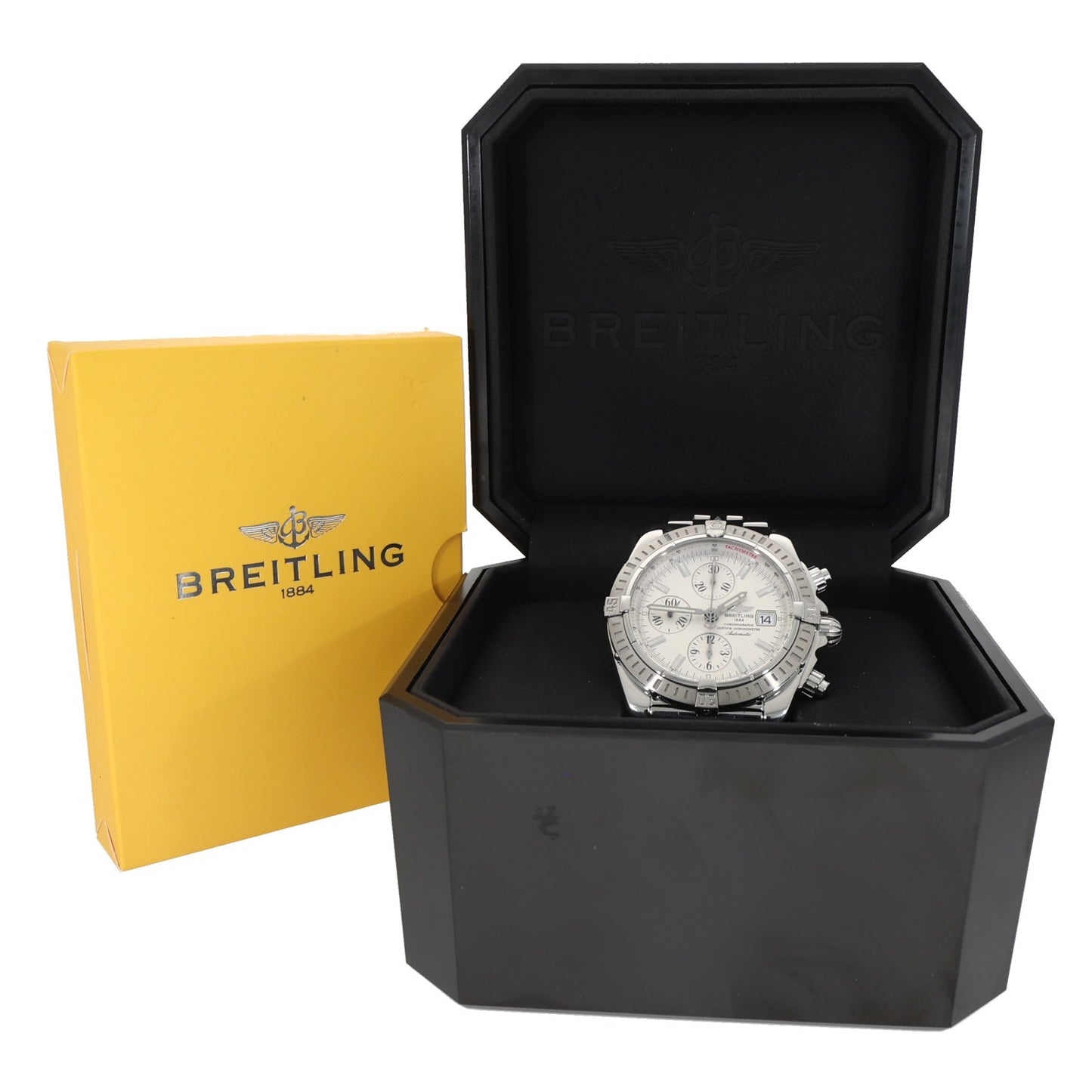 Breitling Chronomat Evolution A13356 44mm Stainless Steel Watch