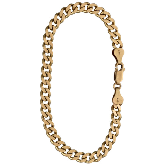 9ct Gold Curb Bracelet