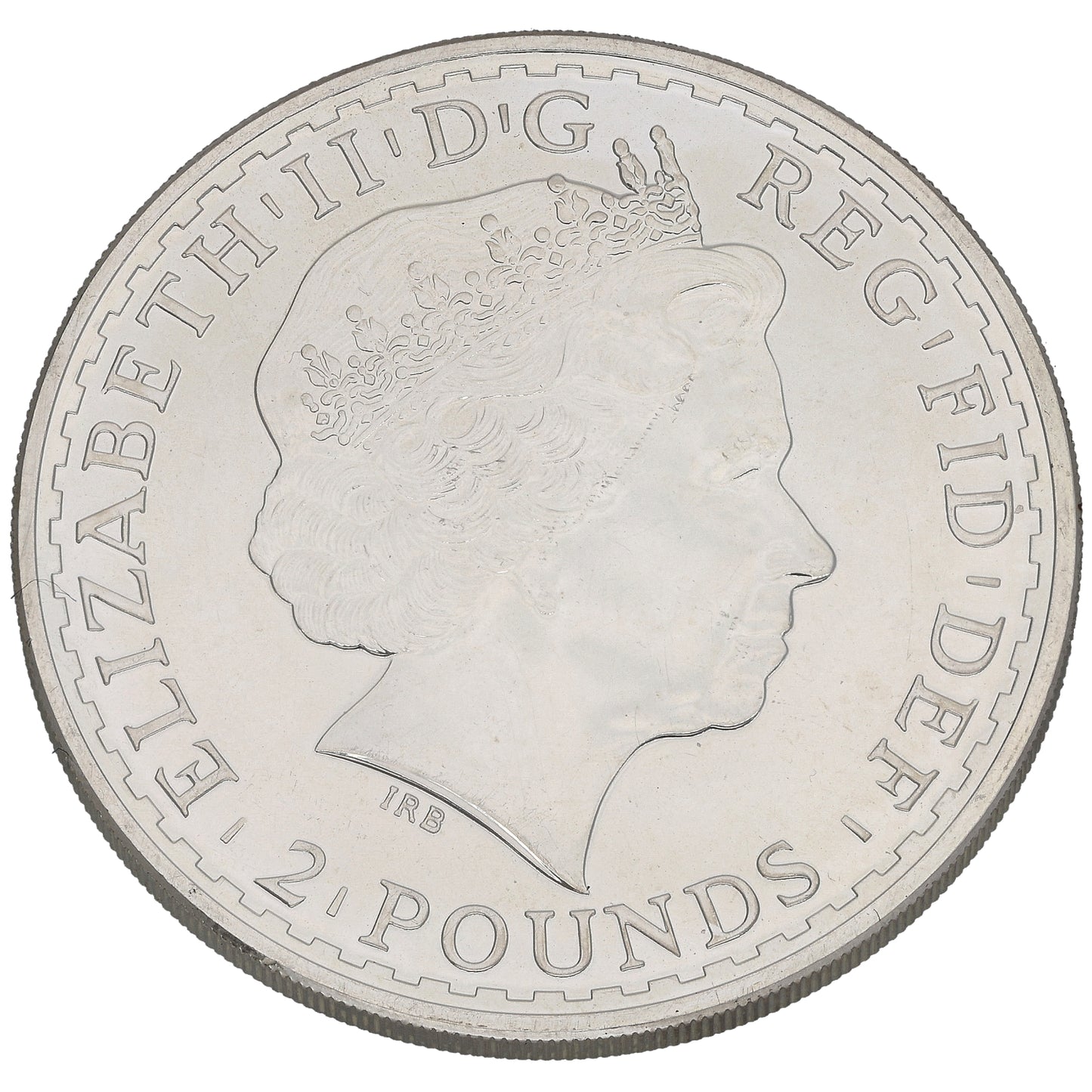 Fine Silver Queen Elizabeth II 1 OZ Britannia Coin 2013