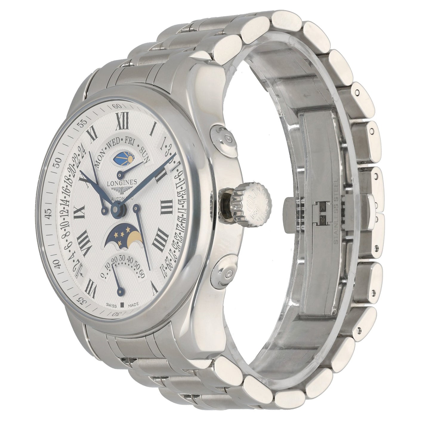 Longines Master Collection L2.739.4 44mm Stainless Steel Watch