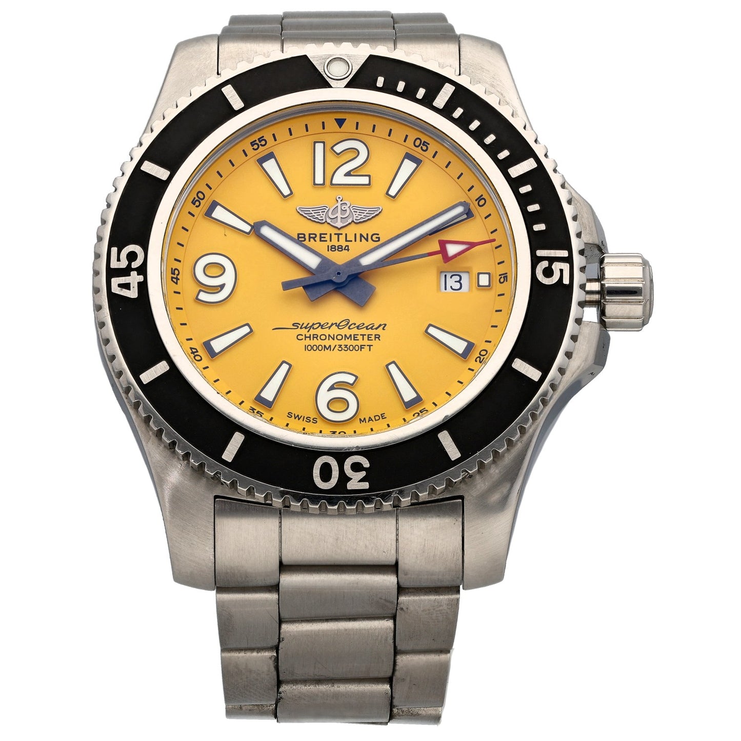 Breitling Superocean 44 A17367 44mm Stainless Steel Watch