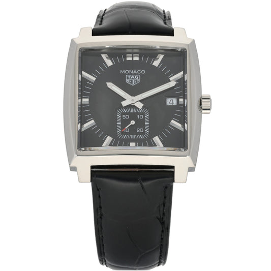 Tag Heuer Monaco WAW131A 37mm Stainless Steel Watch