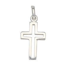 Load image into Gallery viewer, Silver Sterling Cross Pendant
