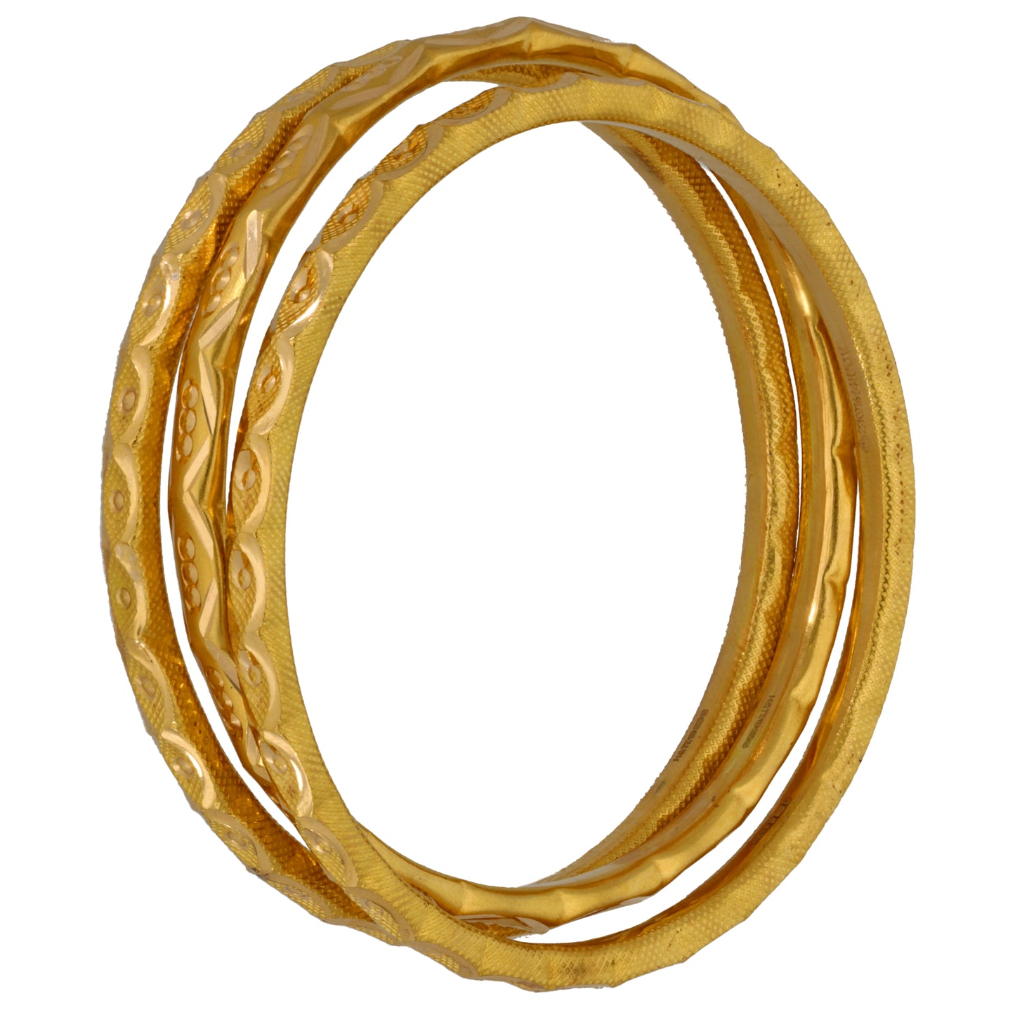 22ct Gold Set of Bangles