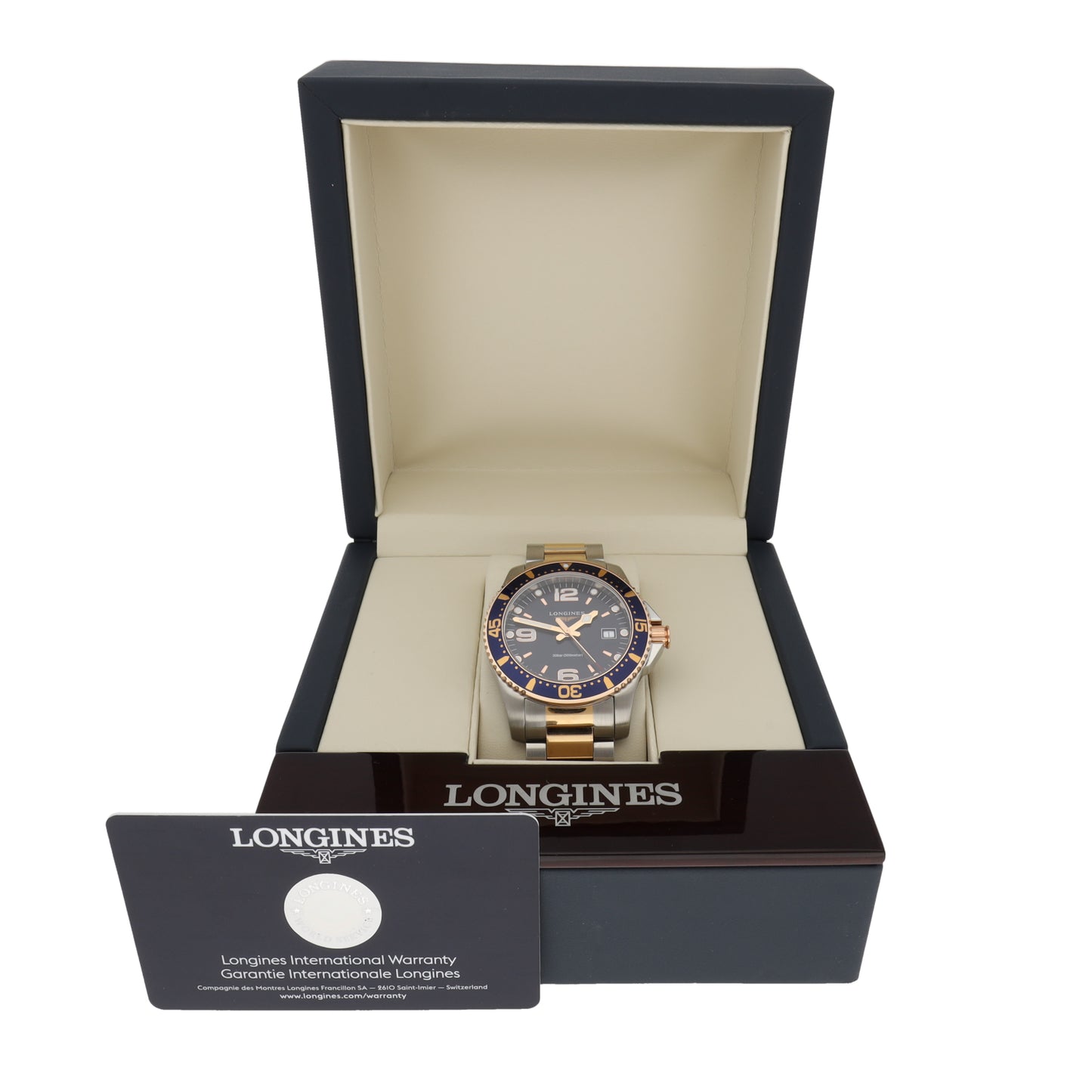 Longines Hydro Conquest L3.740.3 41mm Bi-Colour Watch