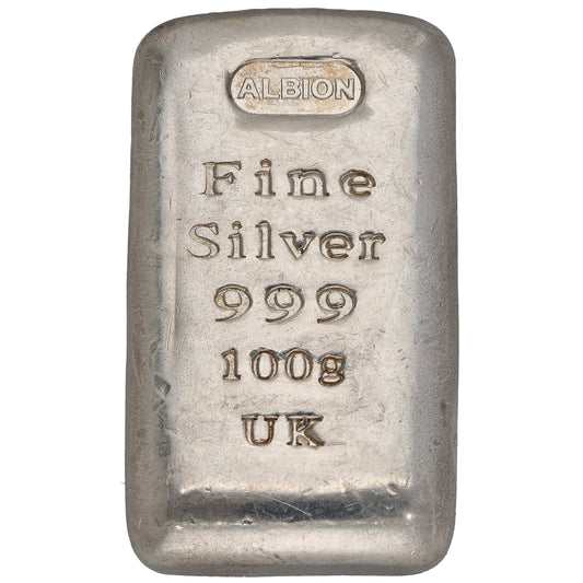 Fine Silver 100g Bar