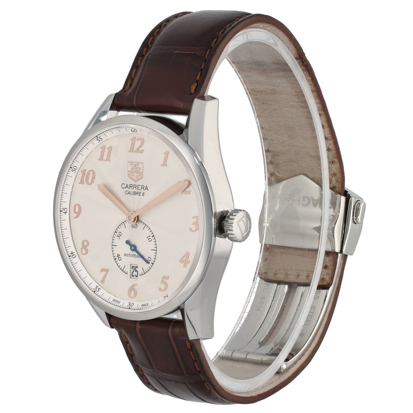 Tag Heuer Carrera WAS2112 39mm Stainless Steel Watch