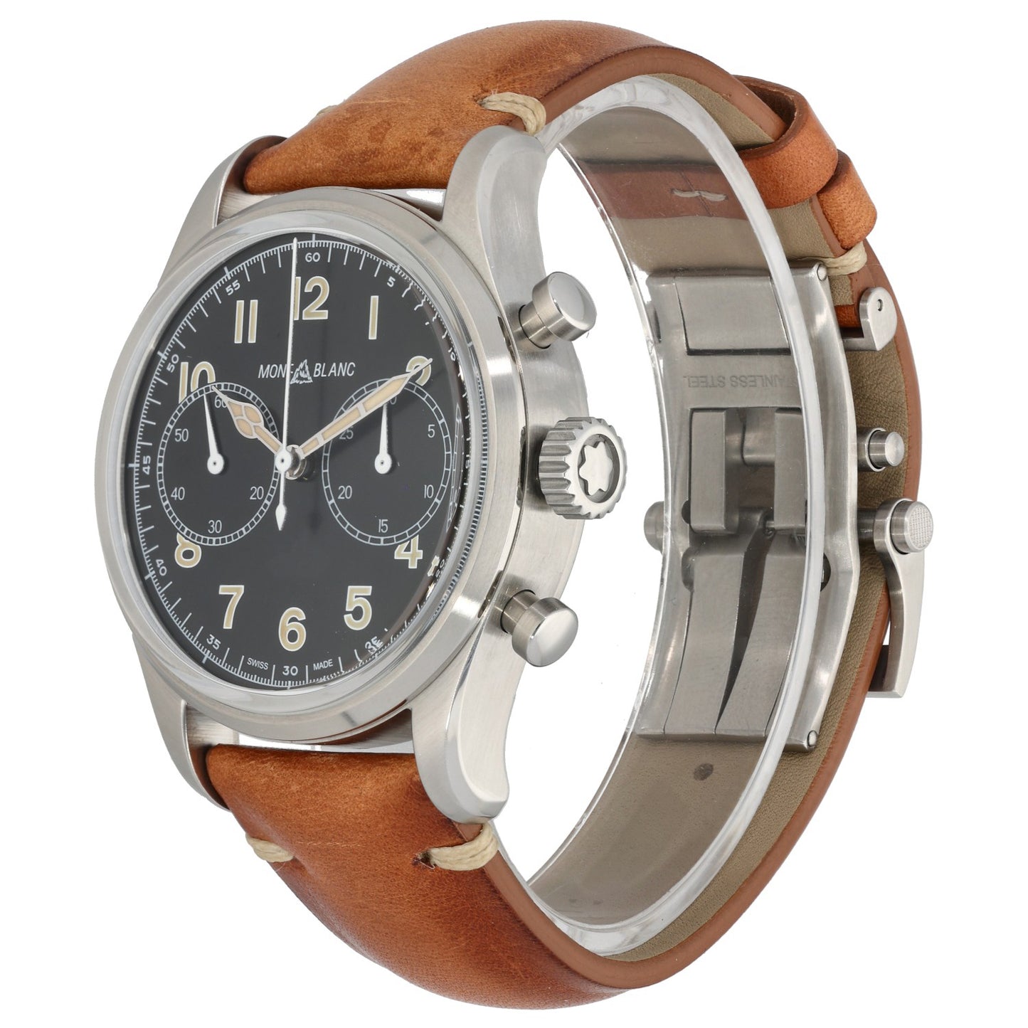 Montblanc 1858 7456 42mm Stainless Steel Watch