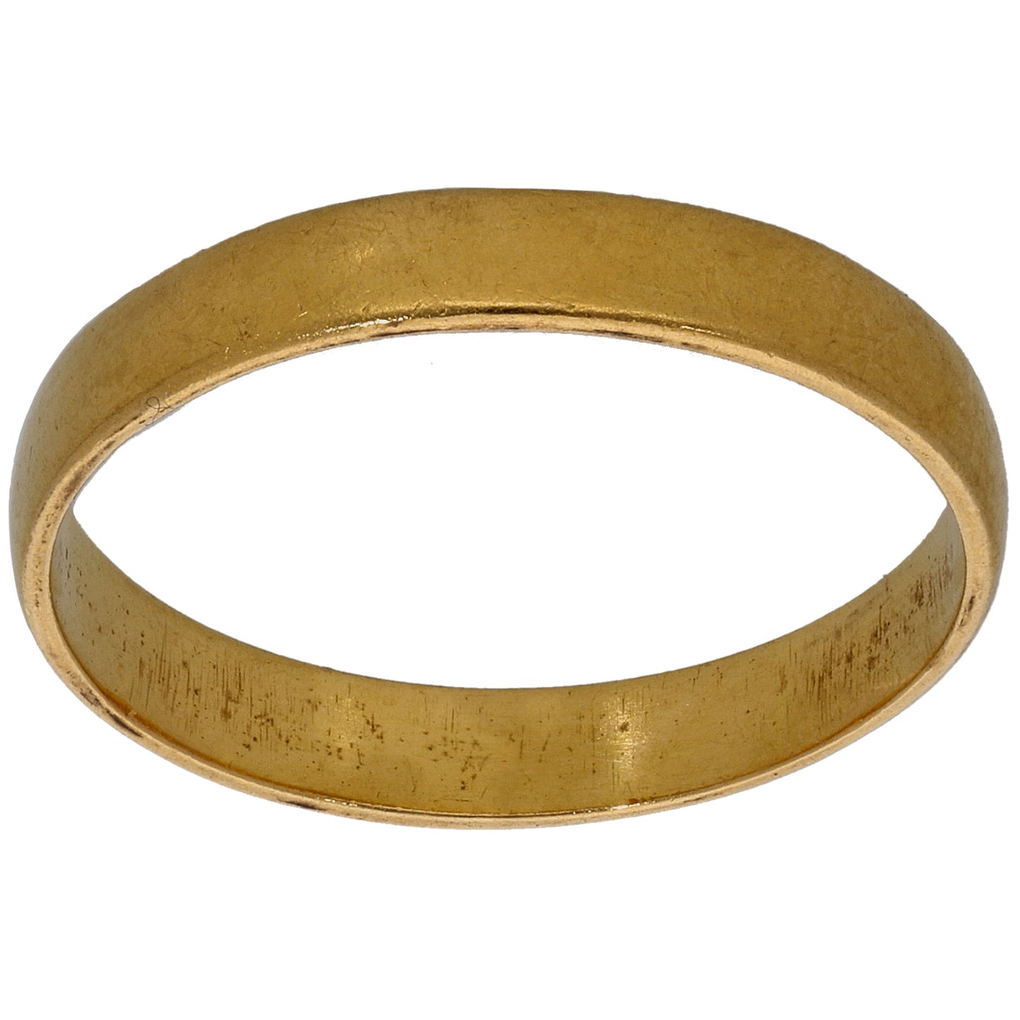 22ct Gold Plain Wedding Ring Size U