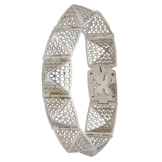 Sterling Silver Fancy Bracelet