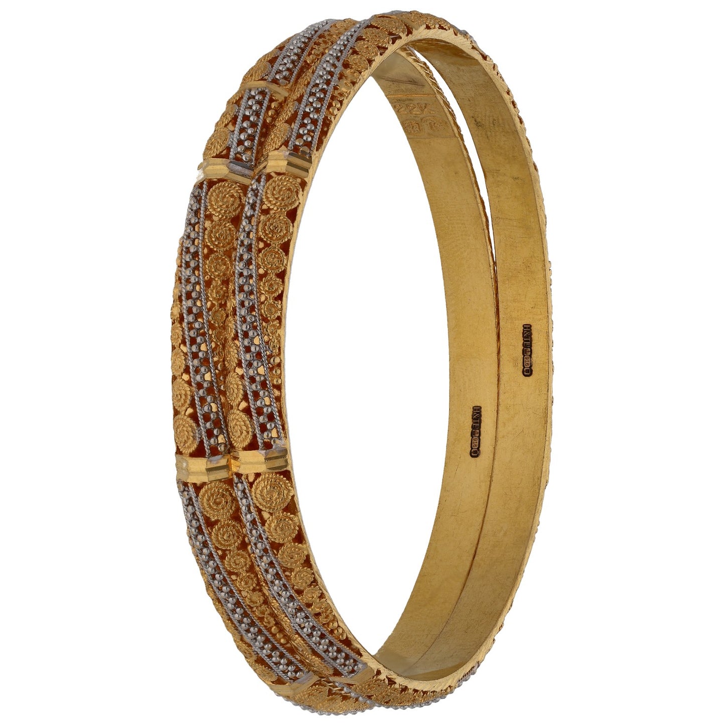 22ct Gold Set of Bangles