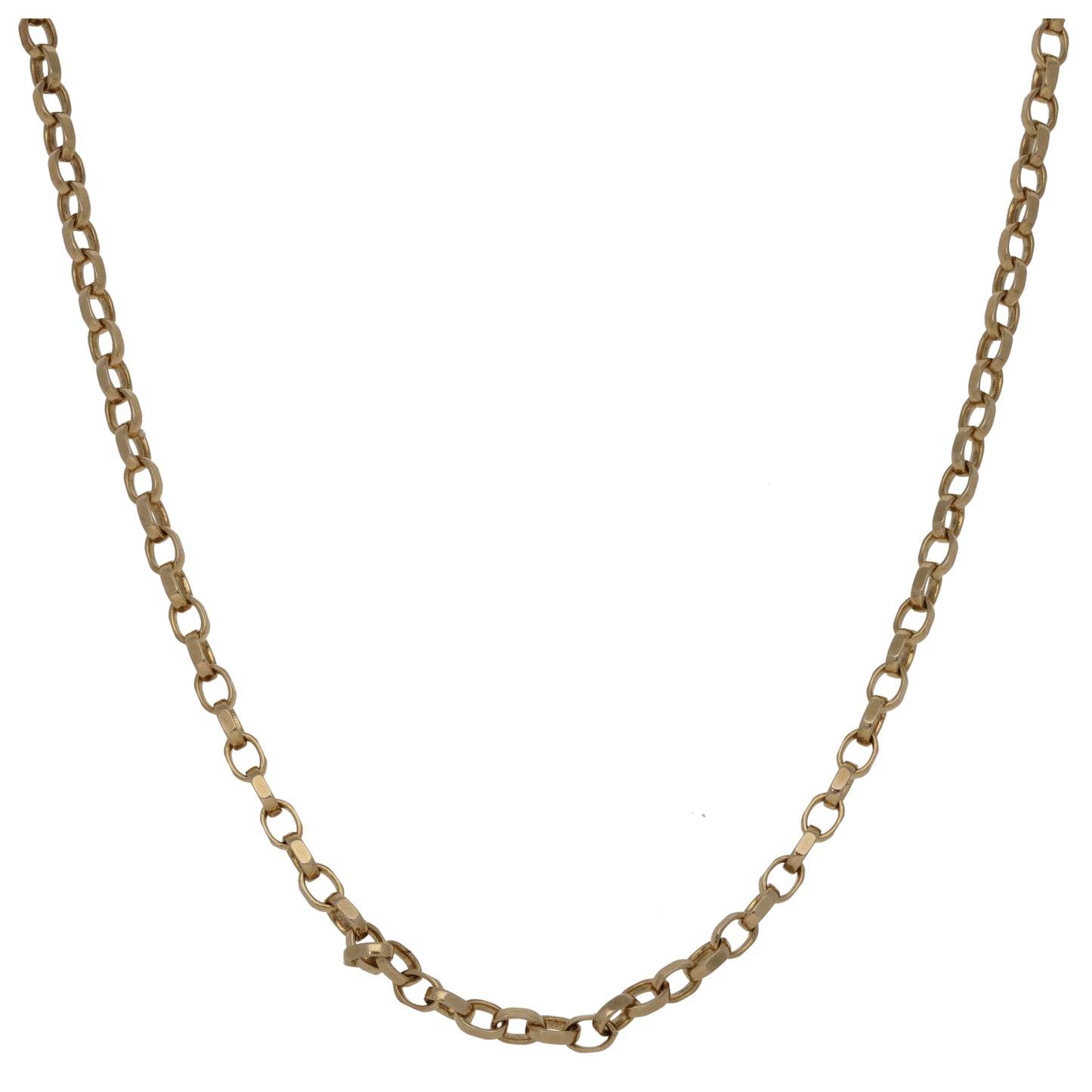 9ct Gold Belcher Chain 24"