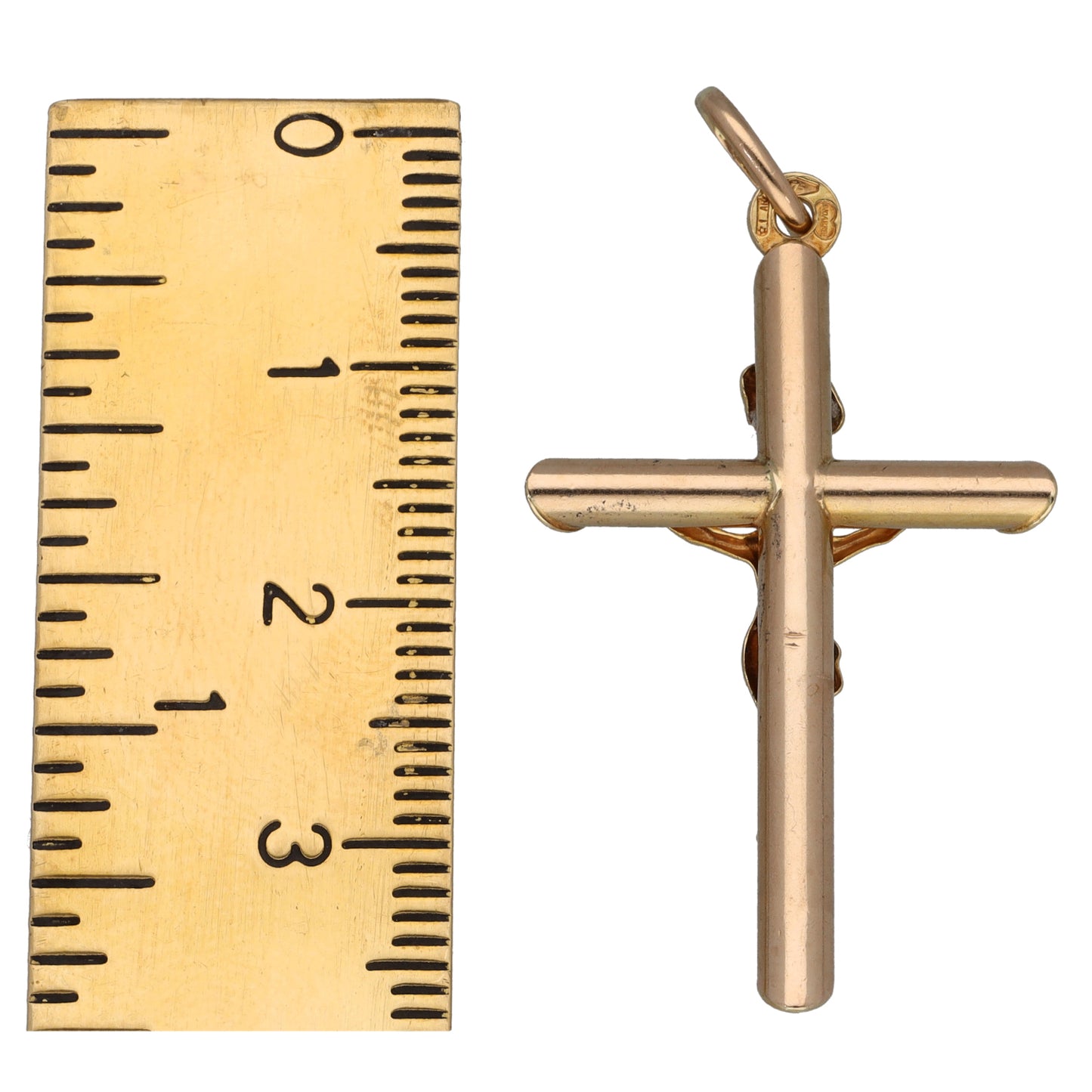 9ct Gold Crucifix Pendant
