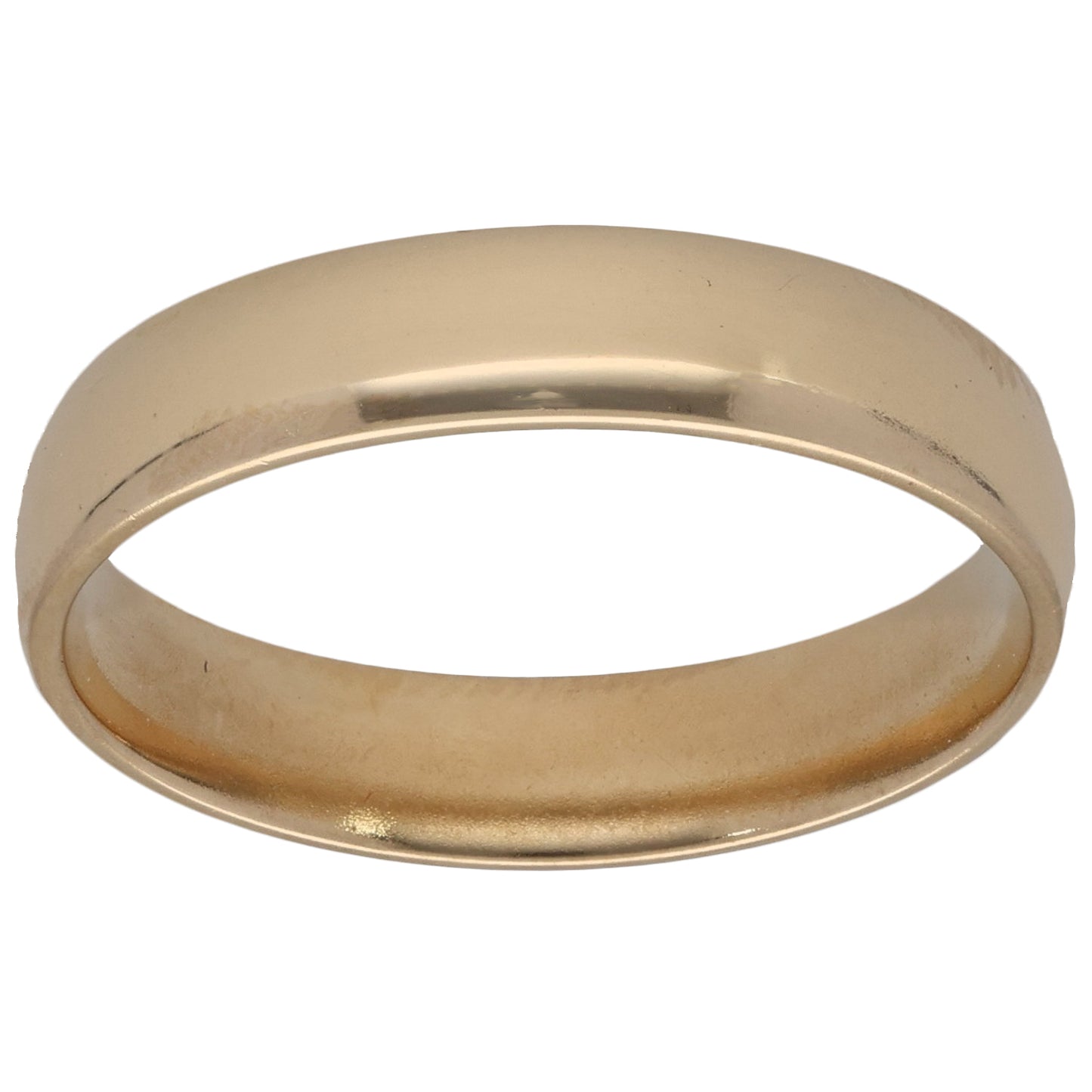 9ct Gold Plain Wedding Ring Size O