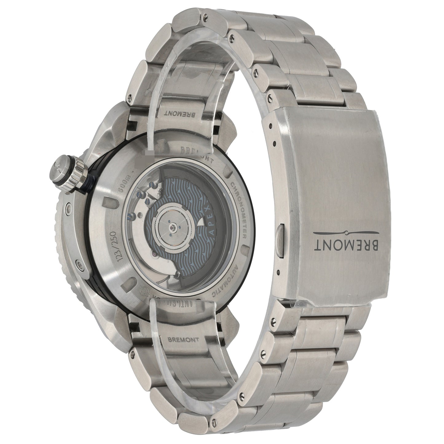 Bremont Waterman Apex 43mm Stainless Steel Watch