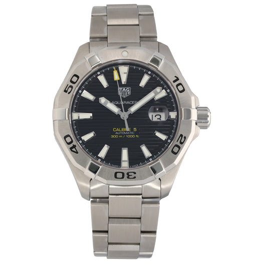 Tag Heuer Aquaracer WAY2010 43mm Stainless Steel Watch