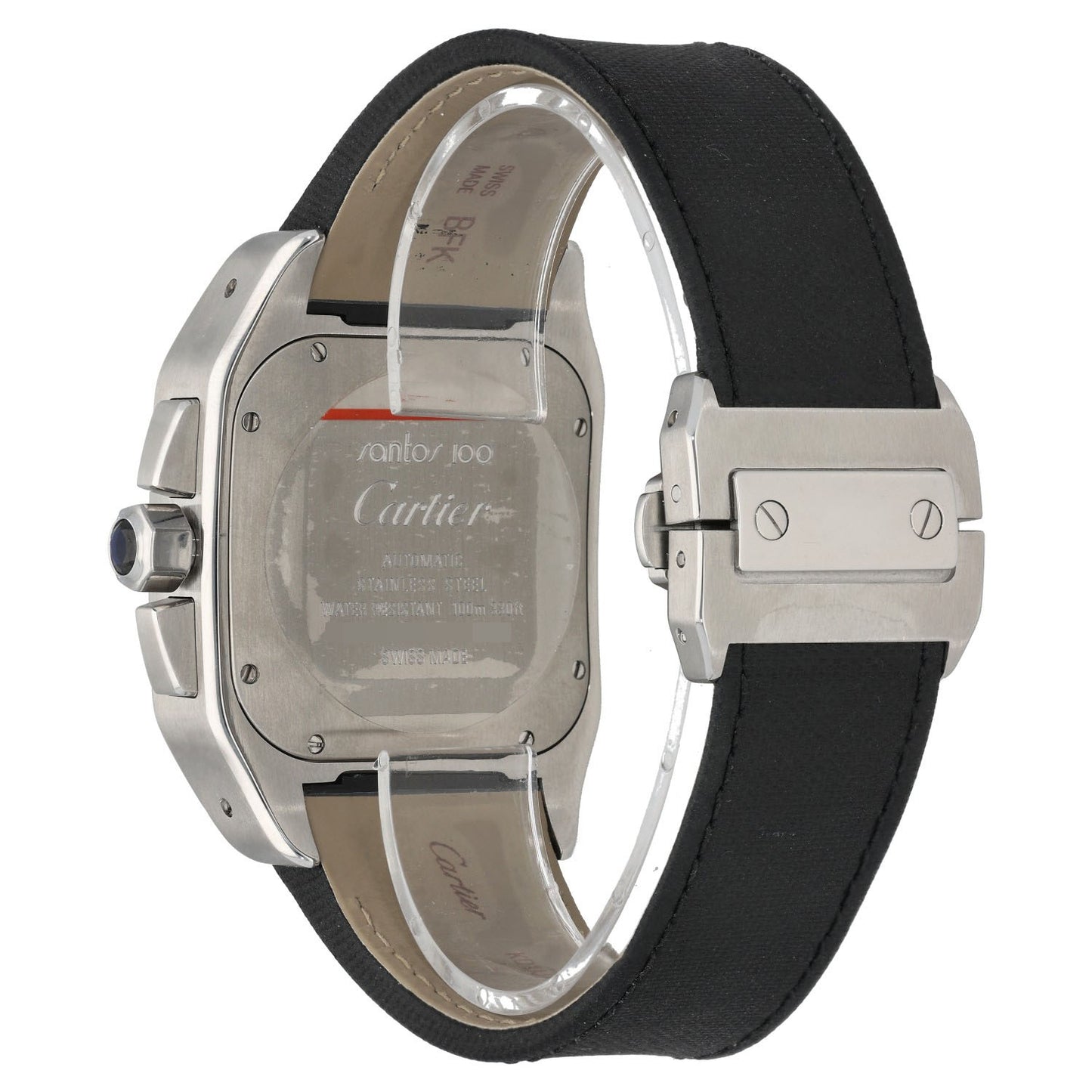 Cartier Santos 100 XL W20090X8 41mm Stainless Steel Watch