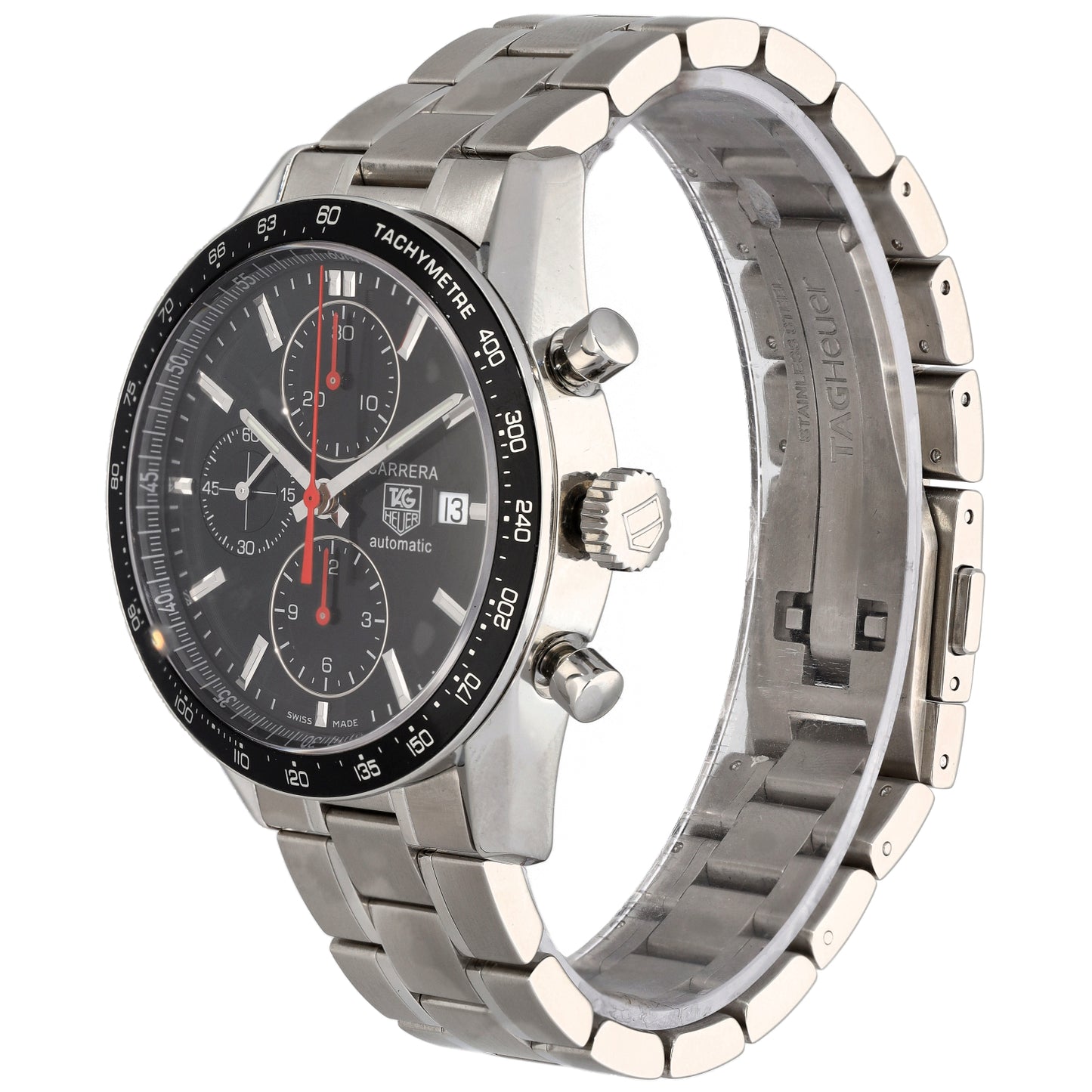 Tag Heuer Carrera CV2014-2 41mm Stainless Steel Watch