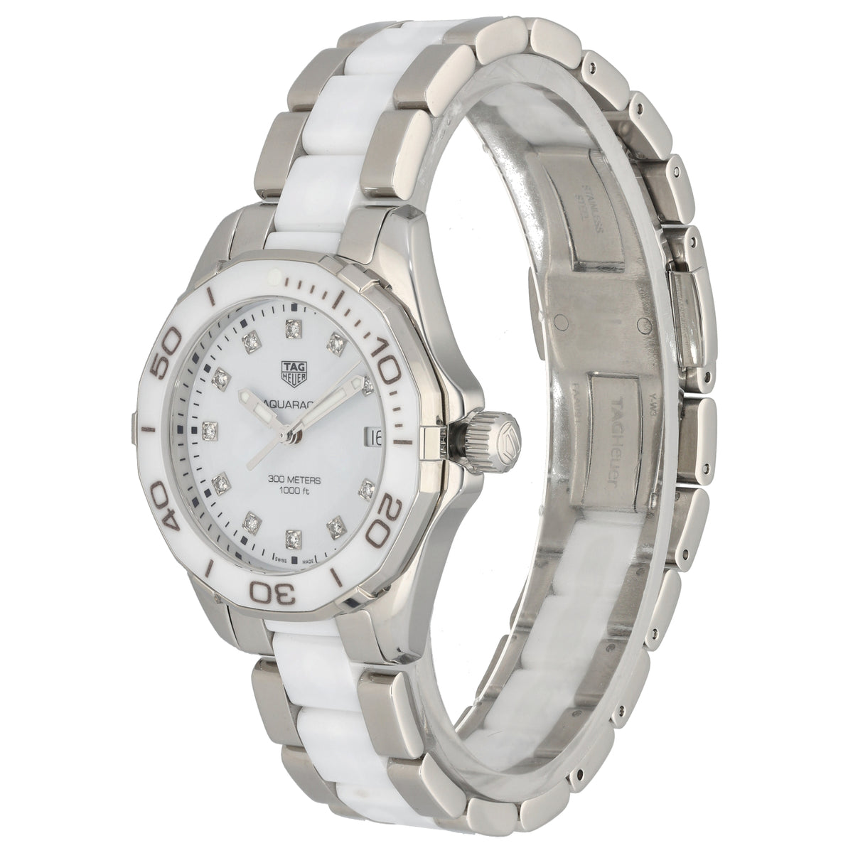 Tag Heuer Aquaracer WAY131D 35mm Stainless Steel Watch