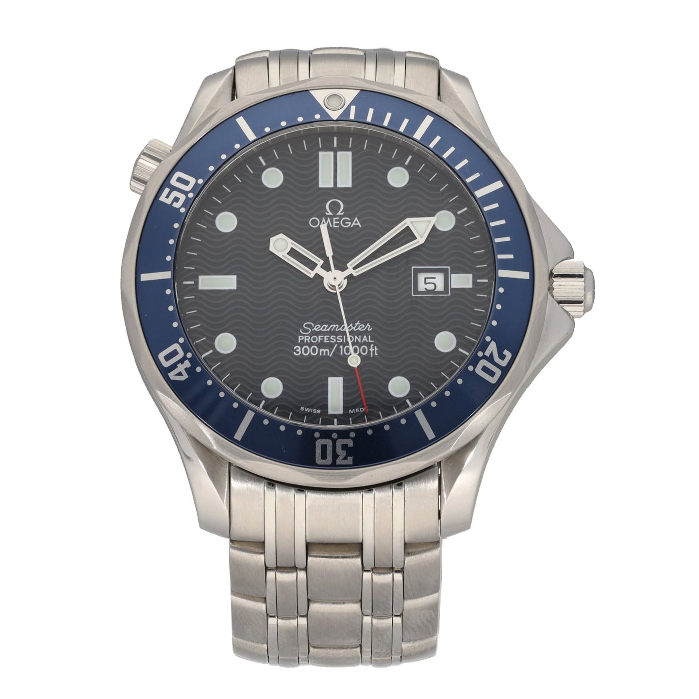 Omega Seamaster 42mm Stainless Steel Watch