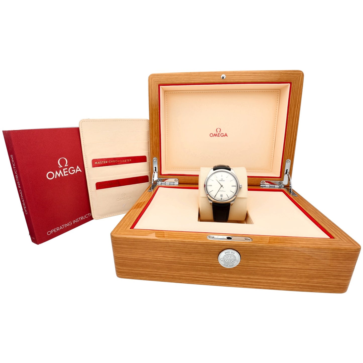 Omega De Ville Trésor 435.13.40.21.02.001 40mm Stainless Steel Watch (Ex-Display)