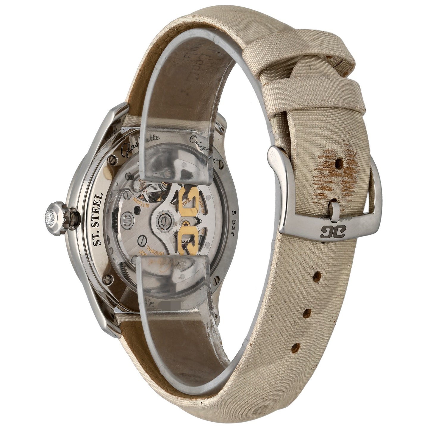 Glashütte Original Lady Serenade 1.39.22.08.22.44 36mm Stainless Steel Watch