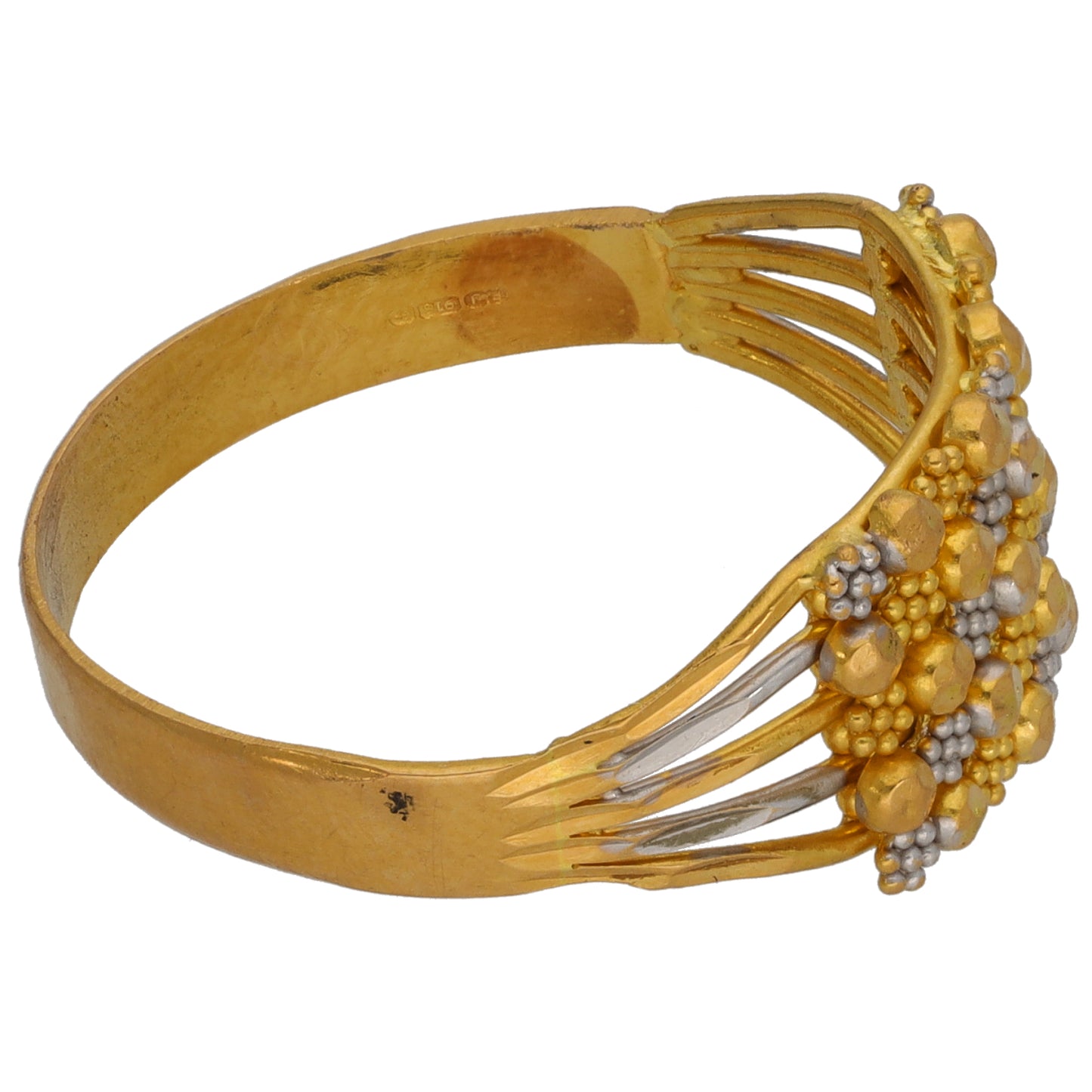 22ct Gold Dress/Cocktail Ring Size X