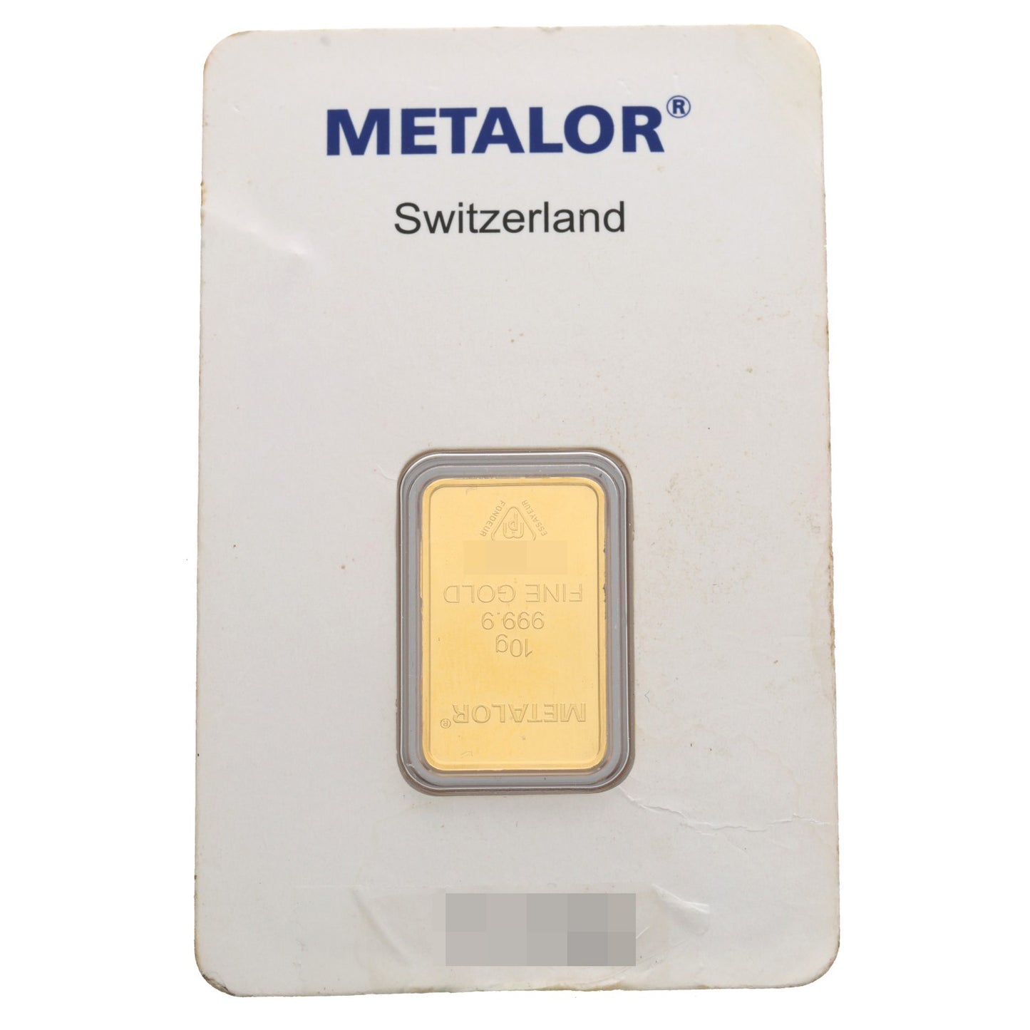 24ct 10g Gold Bar