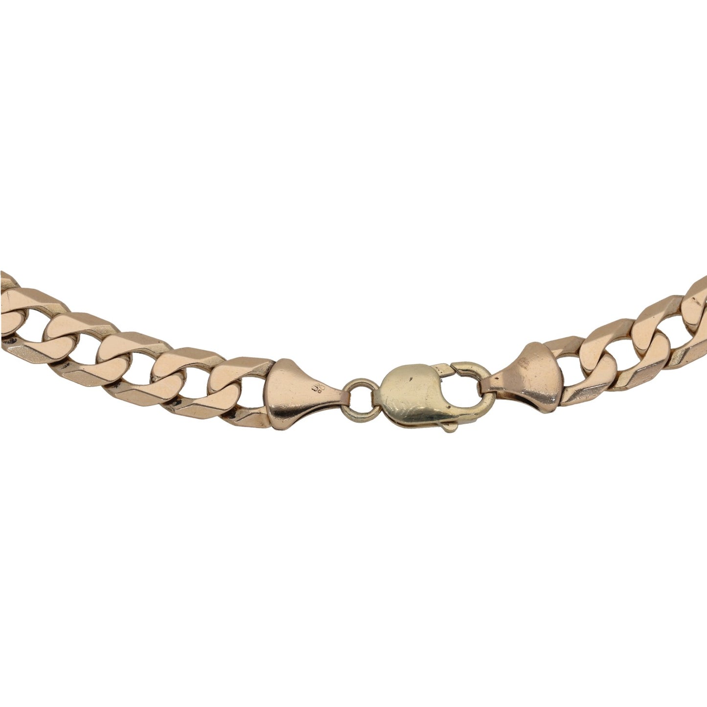 9ct Gold Curb Chain 20"