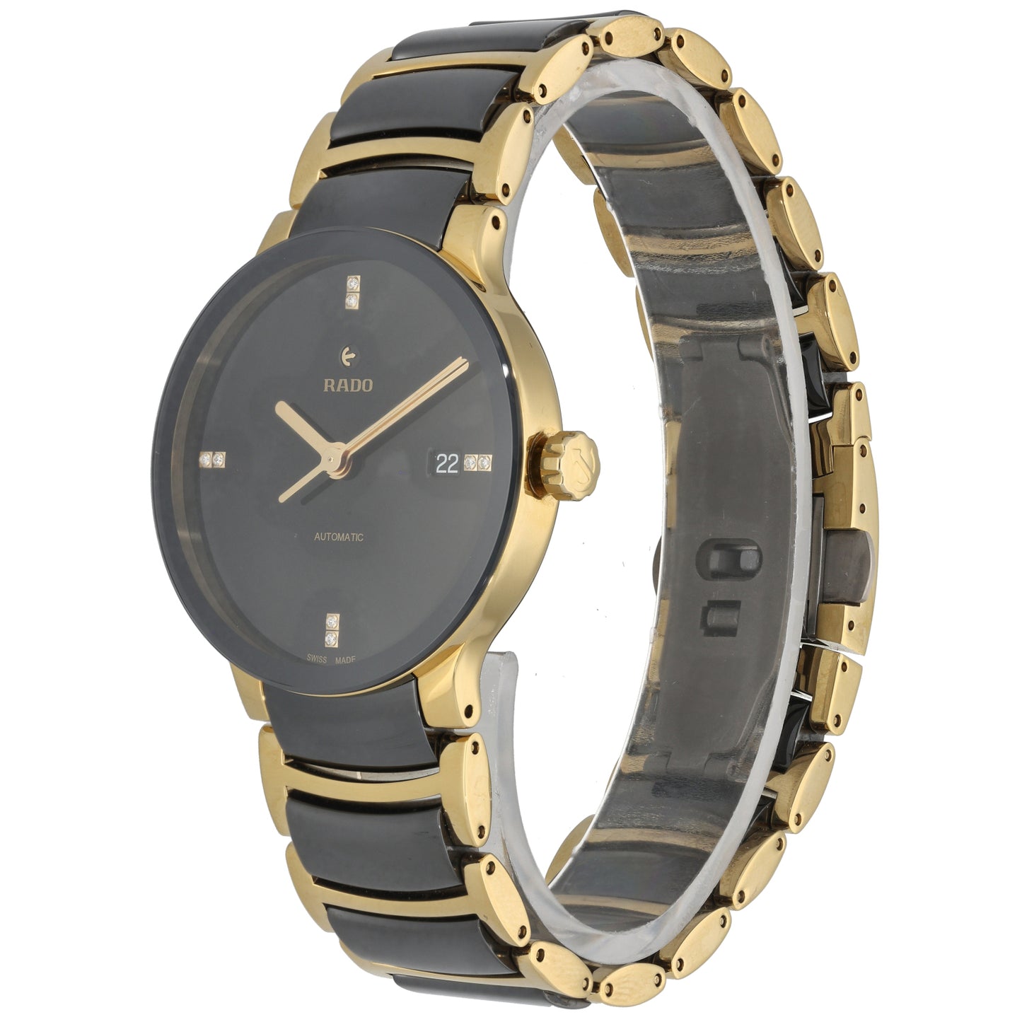 Rado Centrix 763.0035.3 38mm Bi-Colour Watch