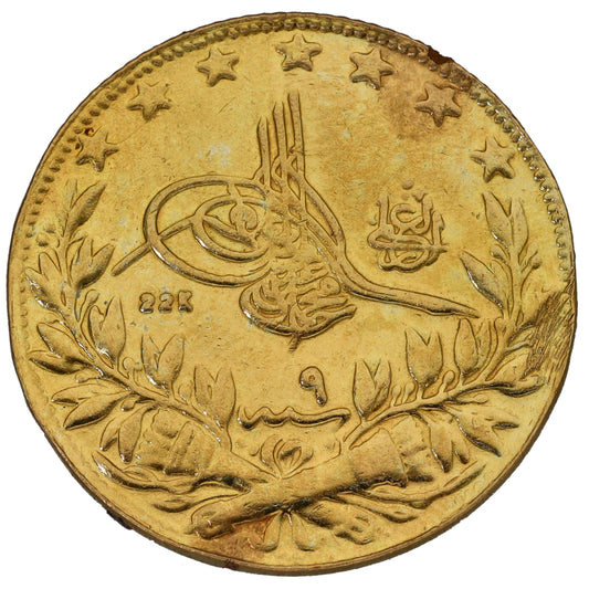 22ct Gold Turkish 100 Kurush Coin