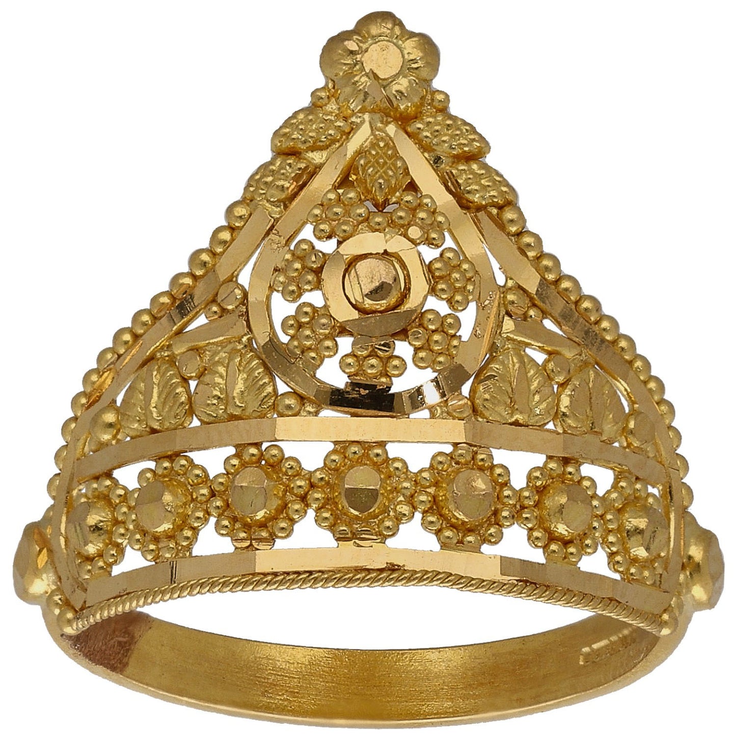 22ct Gold Alternative Ring Size O