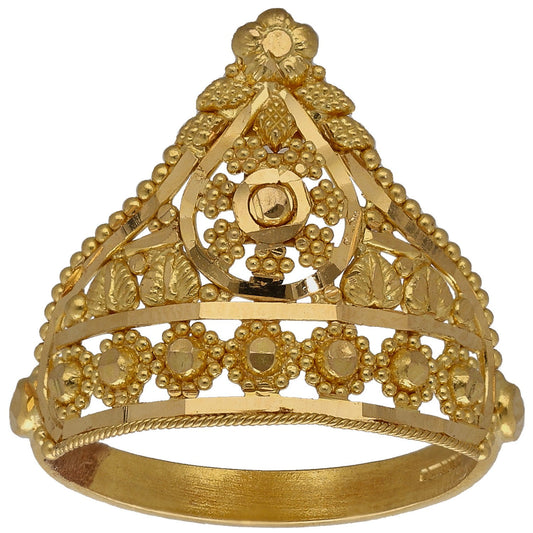22ct Gold Alternative Ring Size O