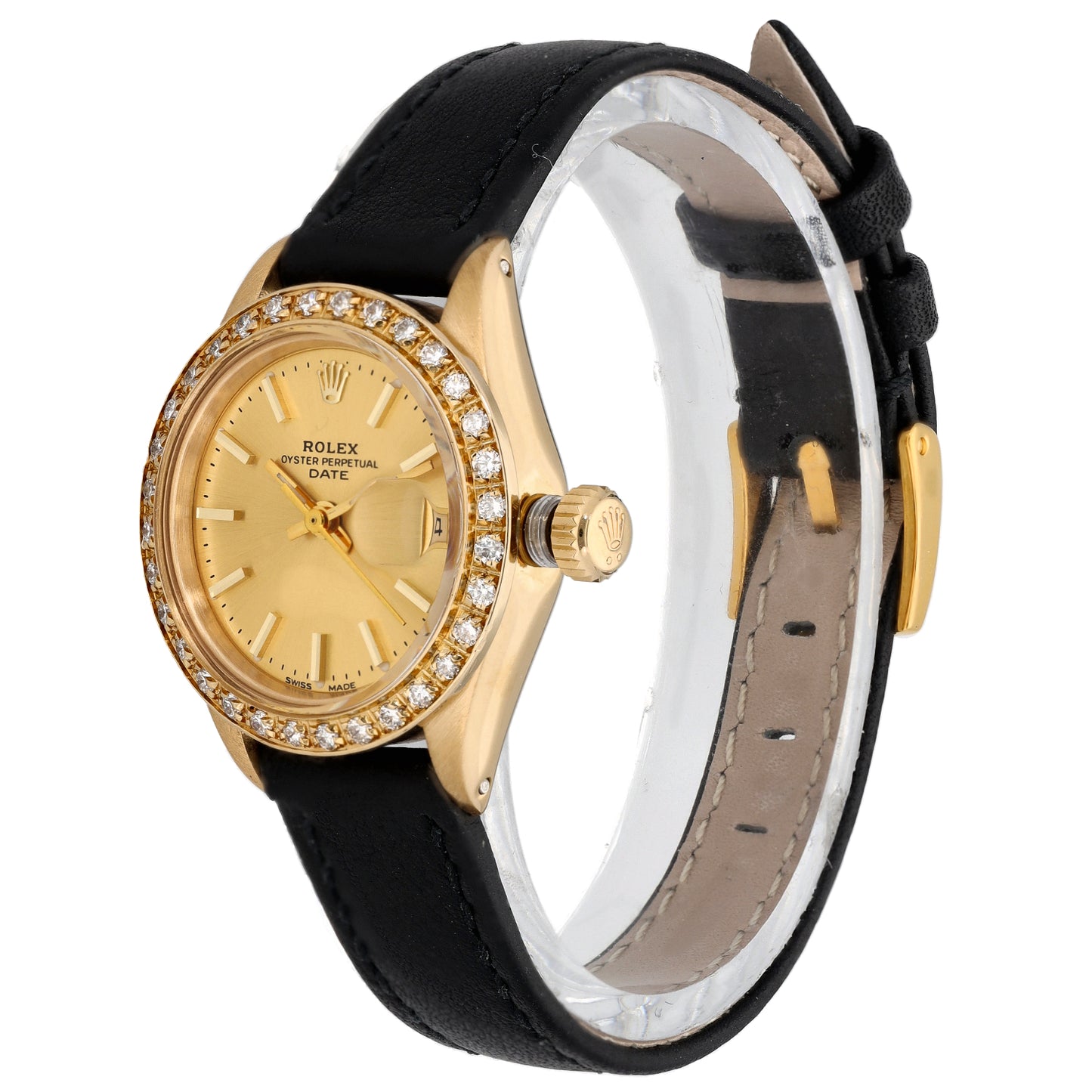 Rolex Date 6917 26mm Gold Watch