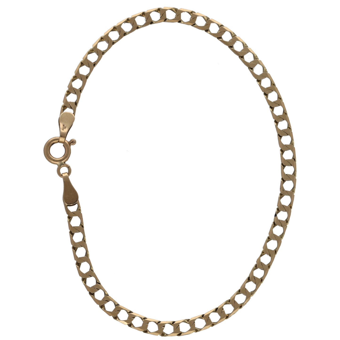 9ct Gold Curb Bracelet