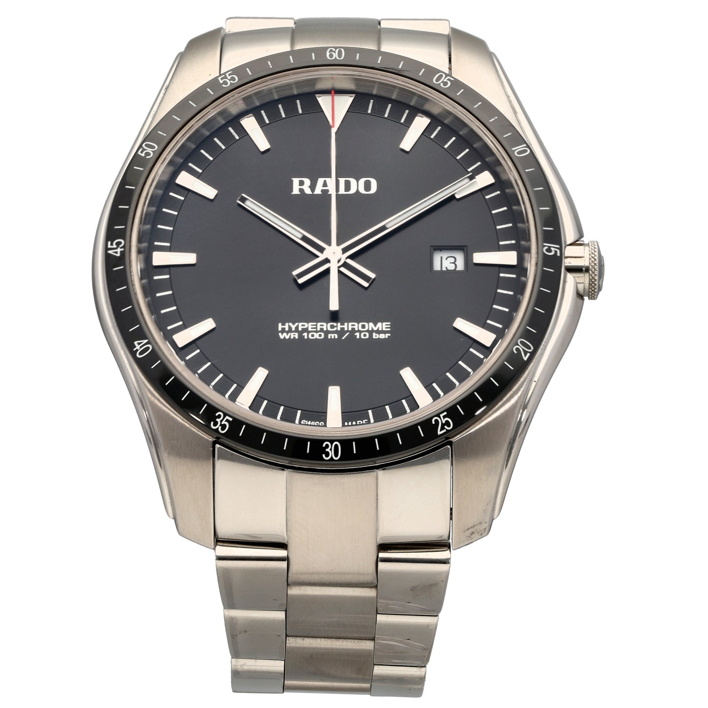 Rado Hyperchrome 073.0502.3 44.9mm Stainless Steel Watch