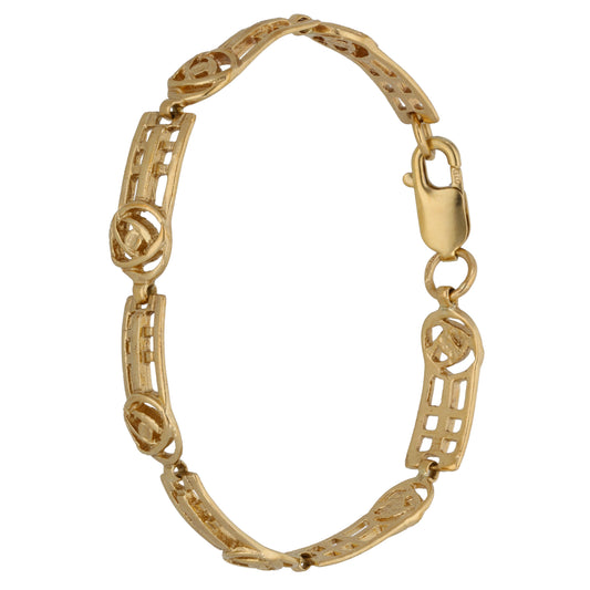 9ct Gold Fancy Bracelet