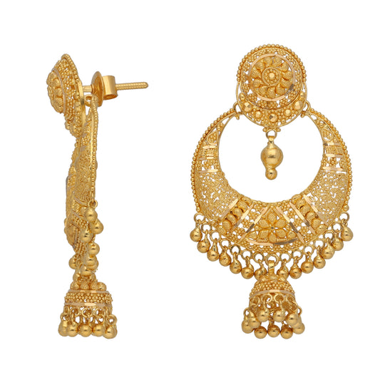22ct Gold Dress/Cocktail Earrings