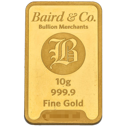 24ct 10g Gold Bar