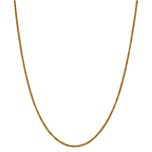 22ct Gold Fancy Necklace 20"