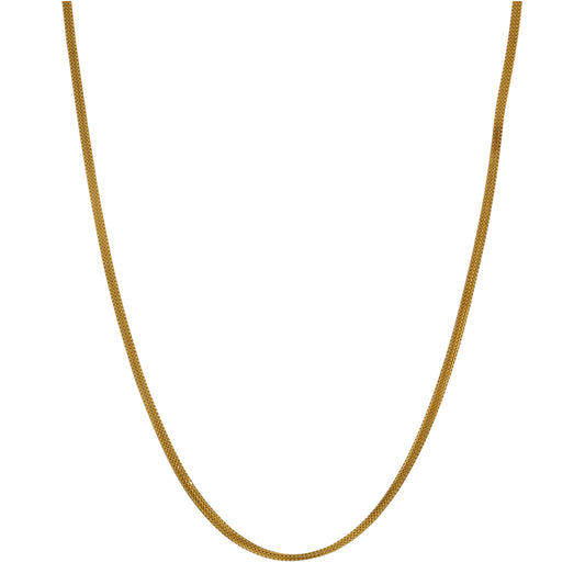 22ct Gold Snake Chain 20"