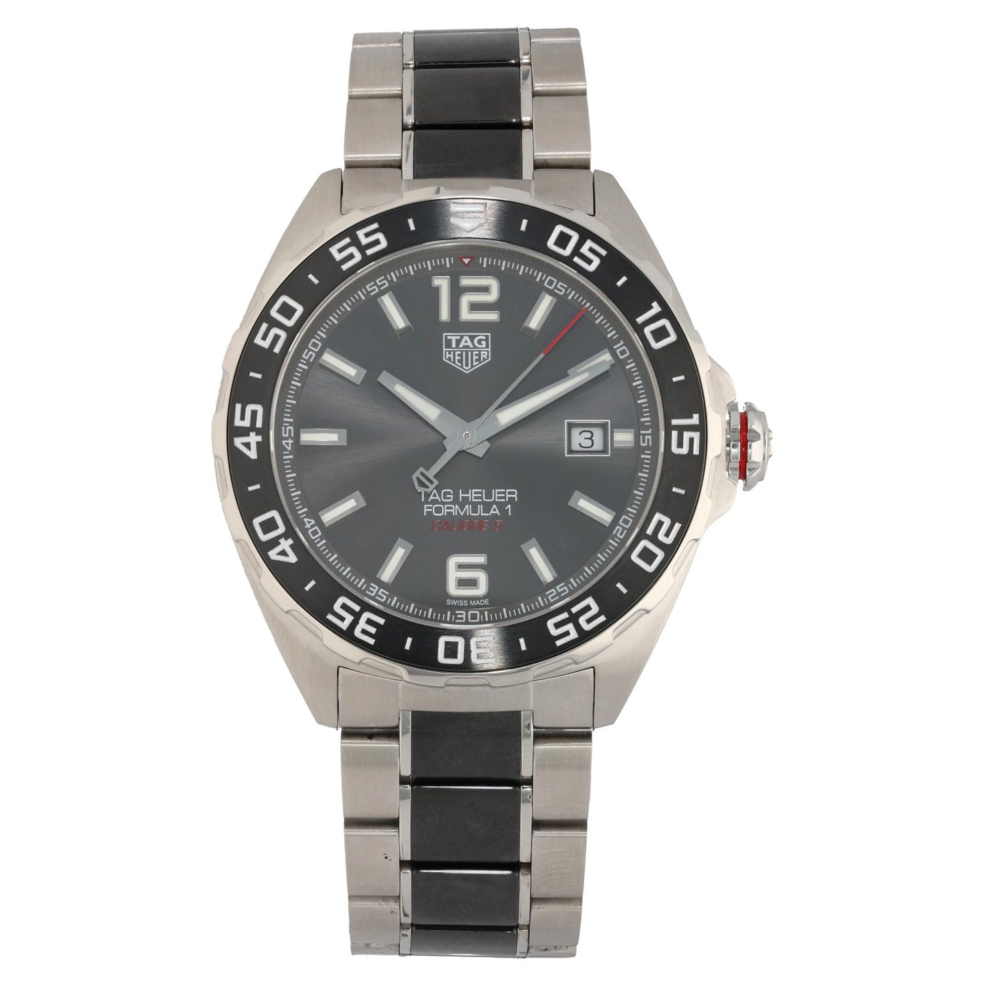 Tag Heuer Formula 1 WAZ2011 43mm Stainless Steel Watch