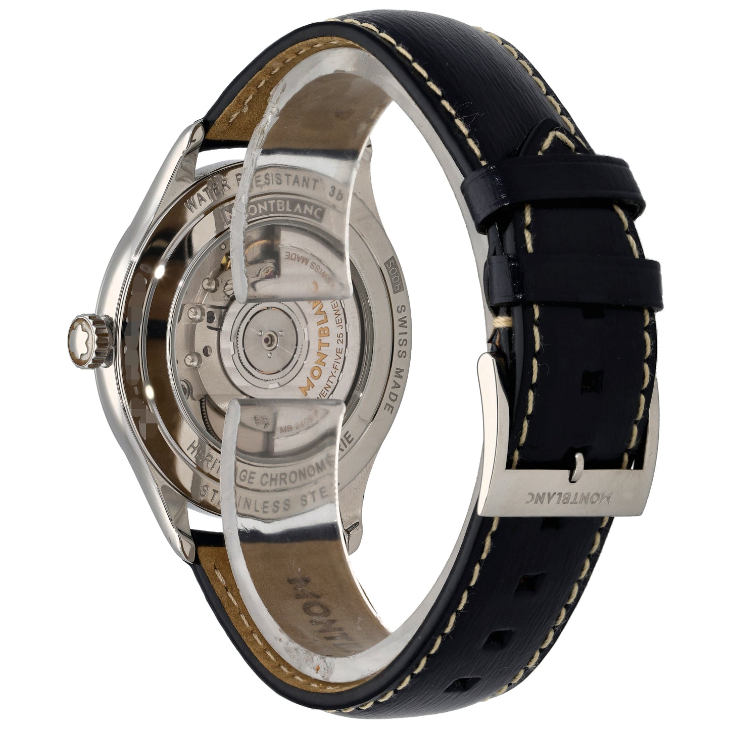 Montblanc Hertiage Chronometrie 7347 40.5mm Stainless Steel Watch