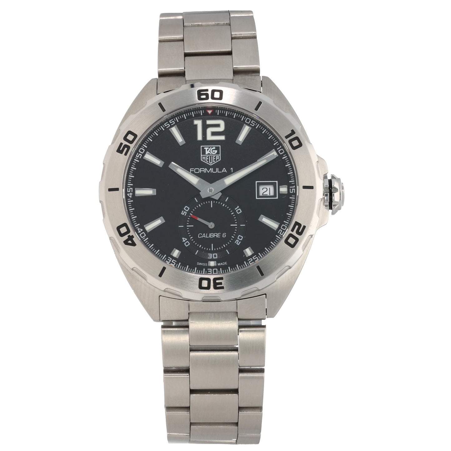 Tag Heuer Formula 1 WAZ2110 41 mm Stainless Steel Watch