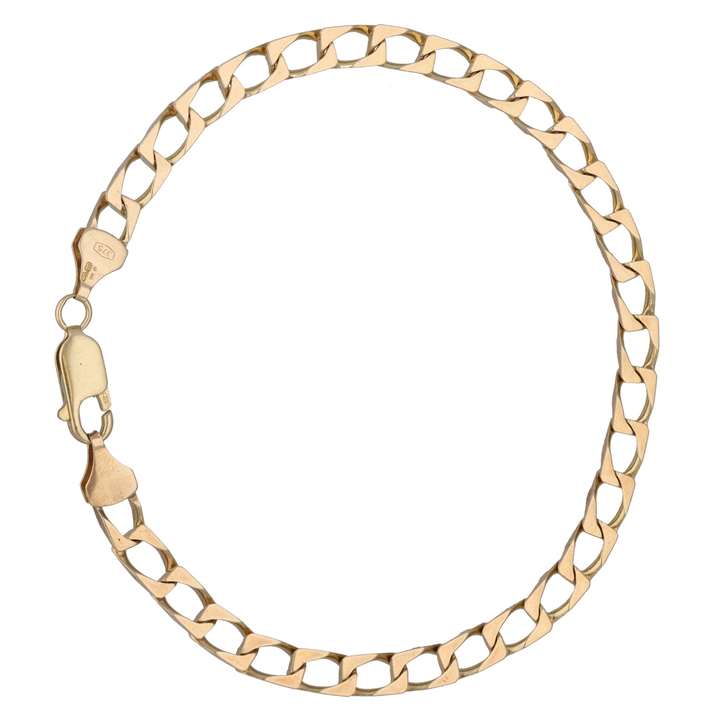 9ct Gold Curb Bracelet